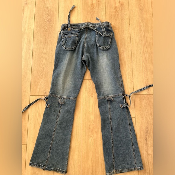 Y2K Vintage Early 2000’s Garage Lowrise Denim Jeans - Picture 2 of 3